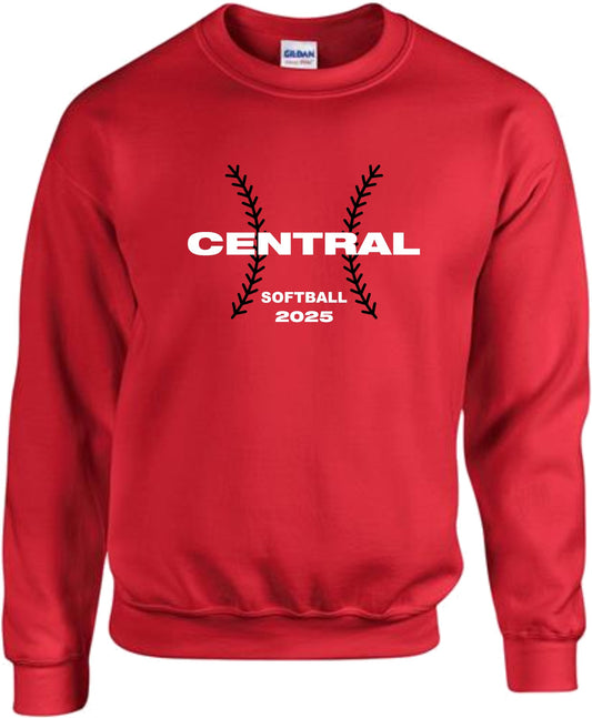 Adult/Youth Gildan - 50/50 Crew - Red