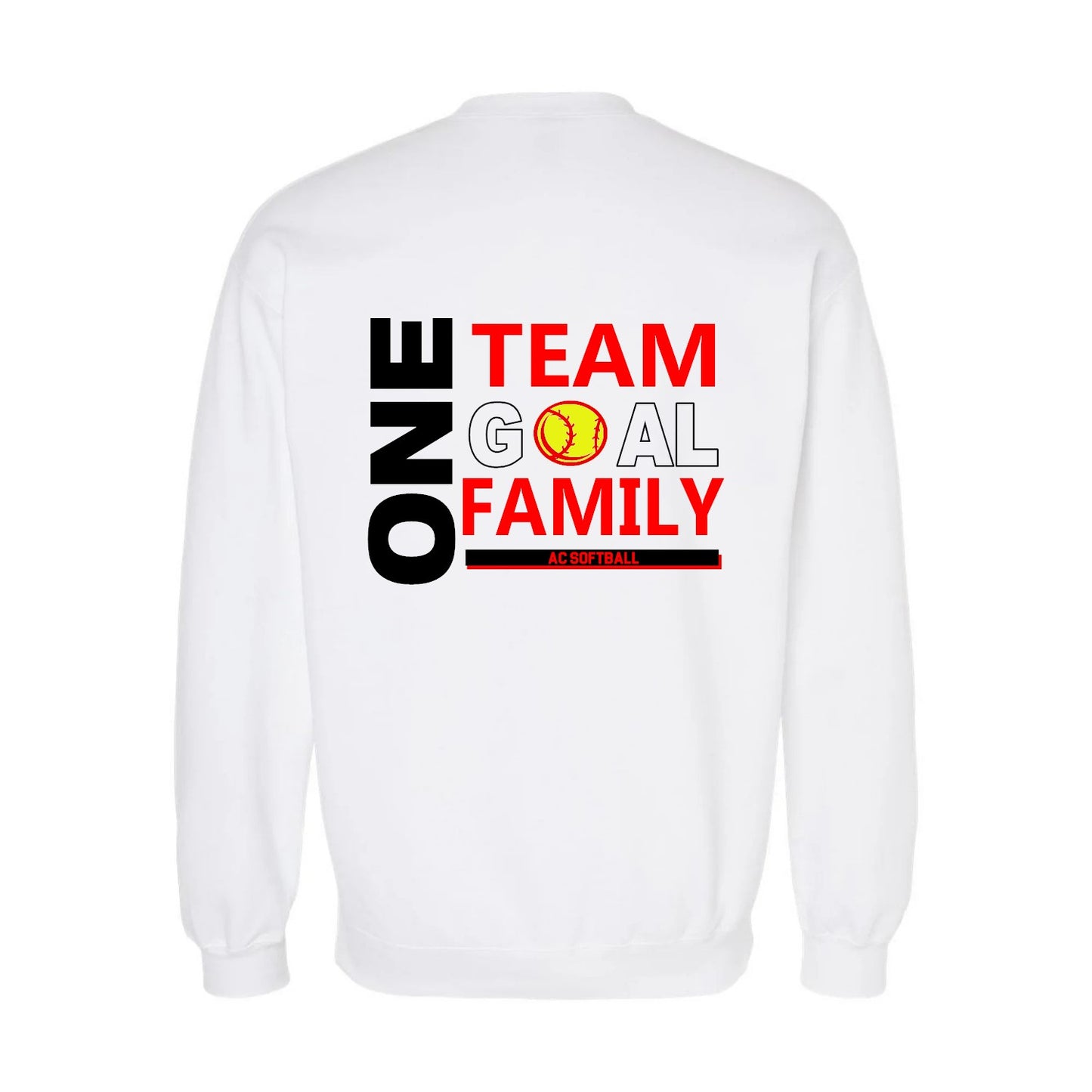 Adult/Youth Gildan - 50/50 Crew - White